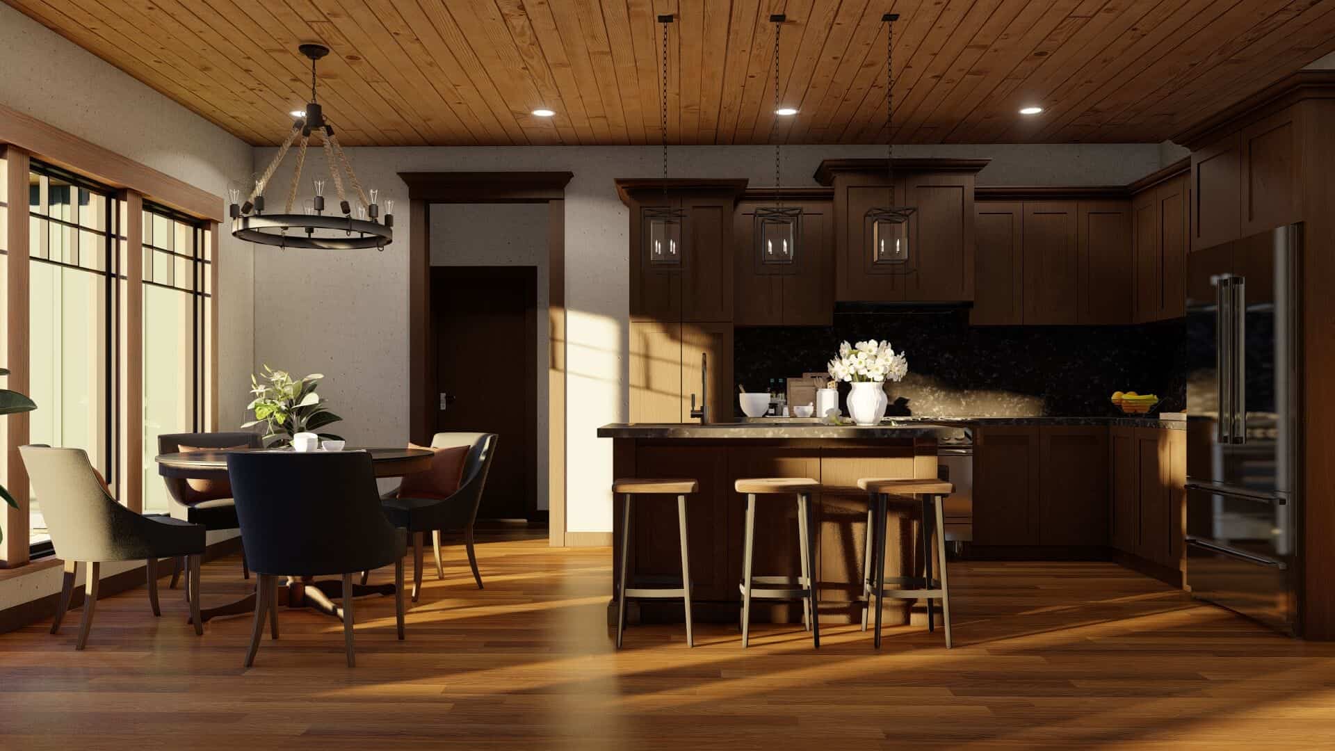 Kitchen of this 3-Bedroom,1982 Sq Ft Plan -153-1762