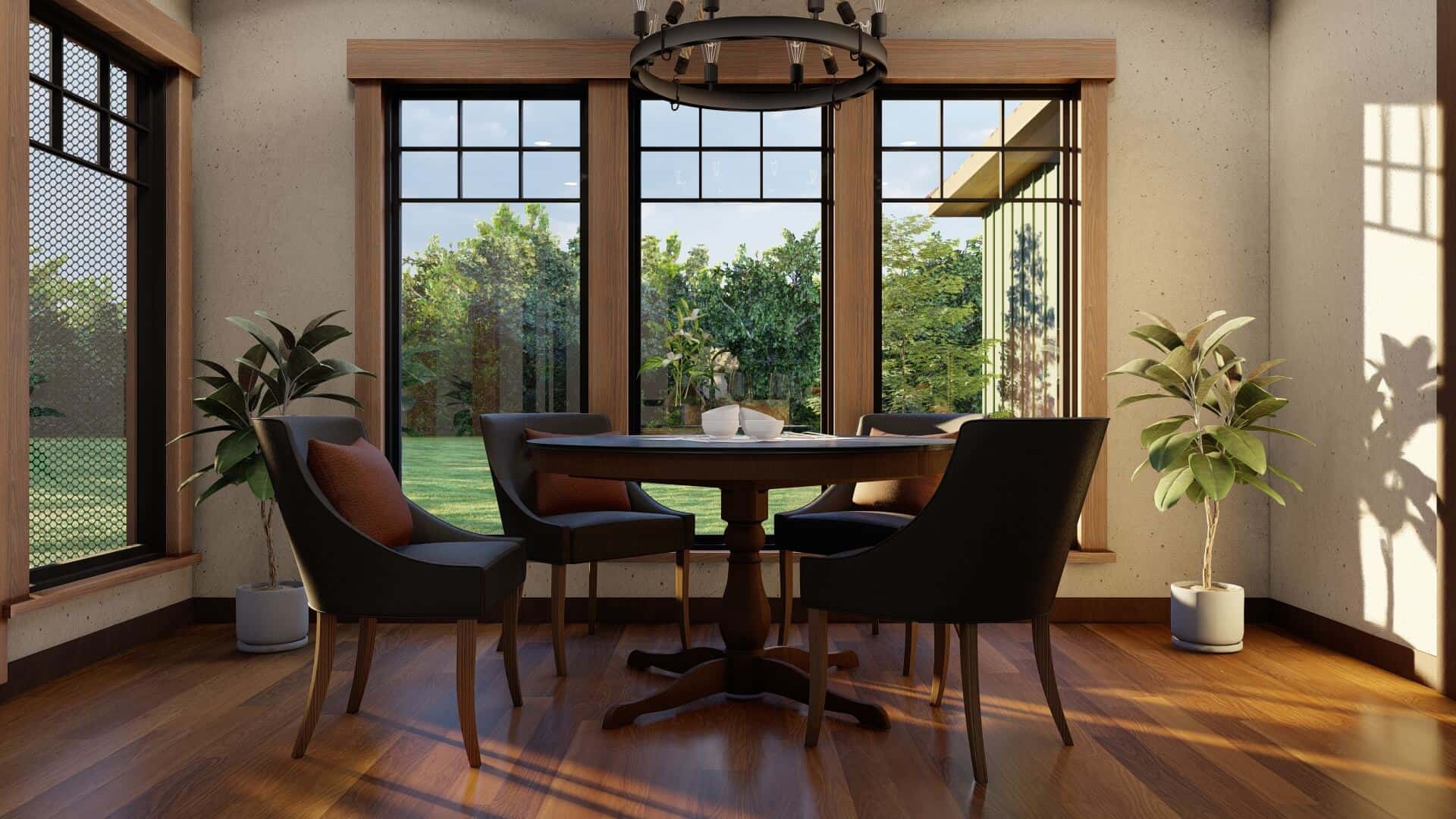 Kitchen: Breakfast Nook of this 3-Bedroom,1982 Sq Ft Plan -153-1762