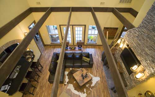 Great Room: Ceiling of this 4-Bedroom,2470 Sq Ft Plan -2470