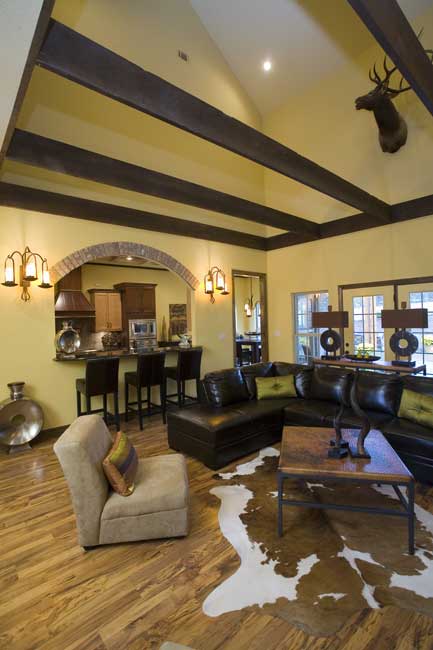 Great Room: Ceiling of this 4-Bedroom,2470 Sq Ft Plan -2470