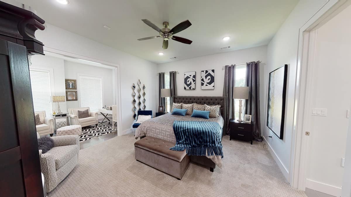 Master Bedroom of this 3-Bedroom,3374 Sq Ft Plan -153-1808