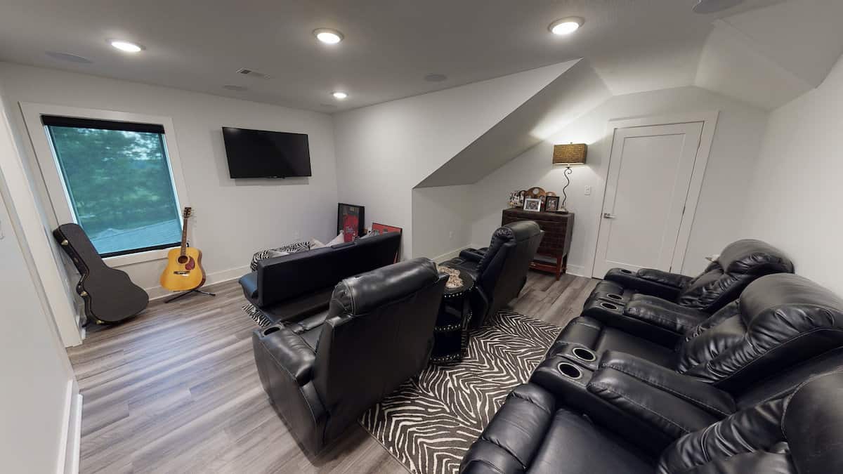 Media Room of this 3-Bedroom,3374 Sq Ft Plan -153-1808