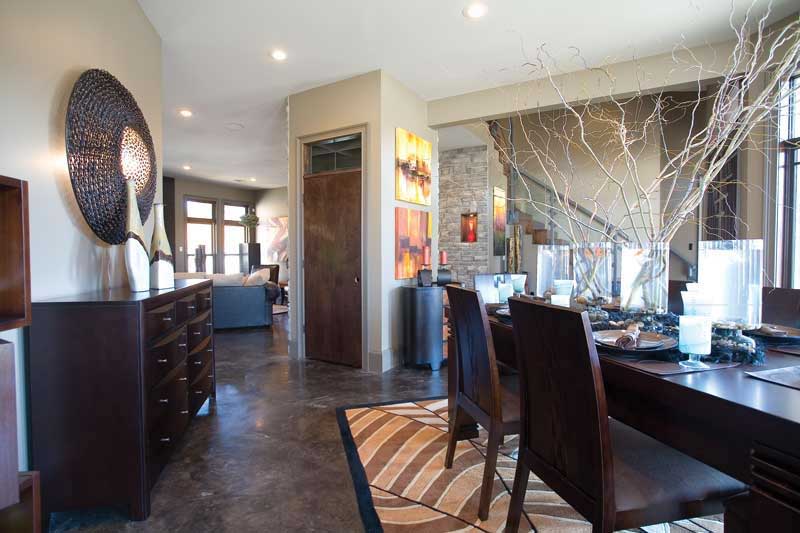 Dining & Foyer of this 3-Bedroom,3374 Sq Ft Plan -3374