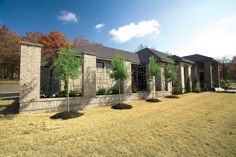 Front Elevation of this 3-Bedroom,3374 Sq Ft Plan -3374