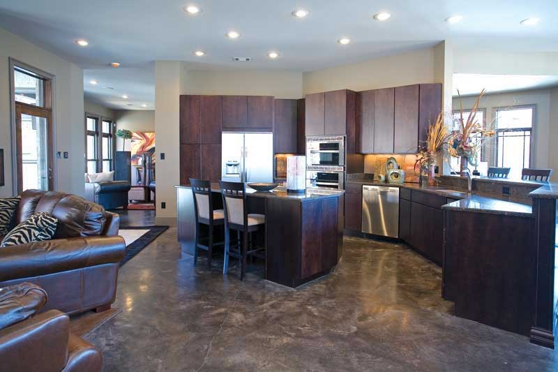 Kitchen & Hearth Room of this 3-Bedroom,3374 Sq Ft Plan -3374