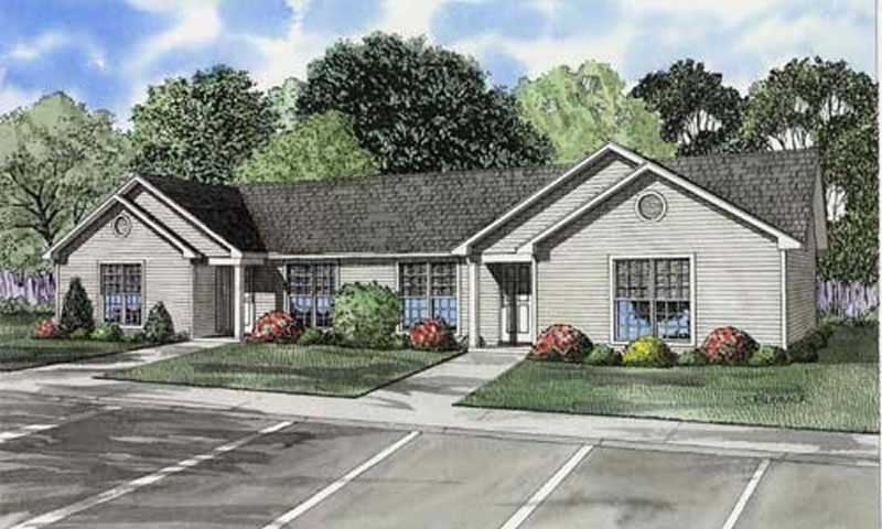 Front elevation of Country home (ThePlanCollection: House Plan #153-1838)