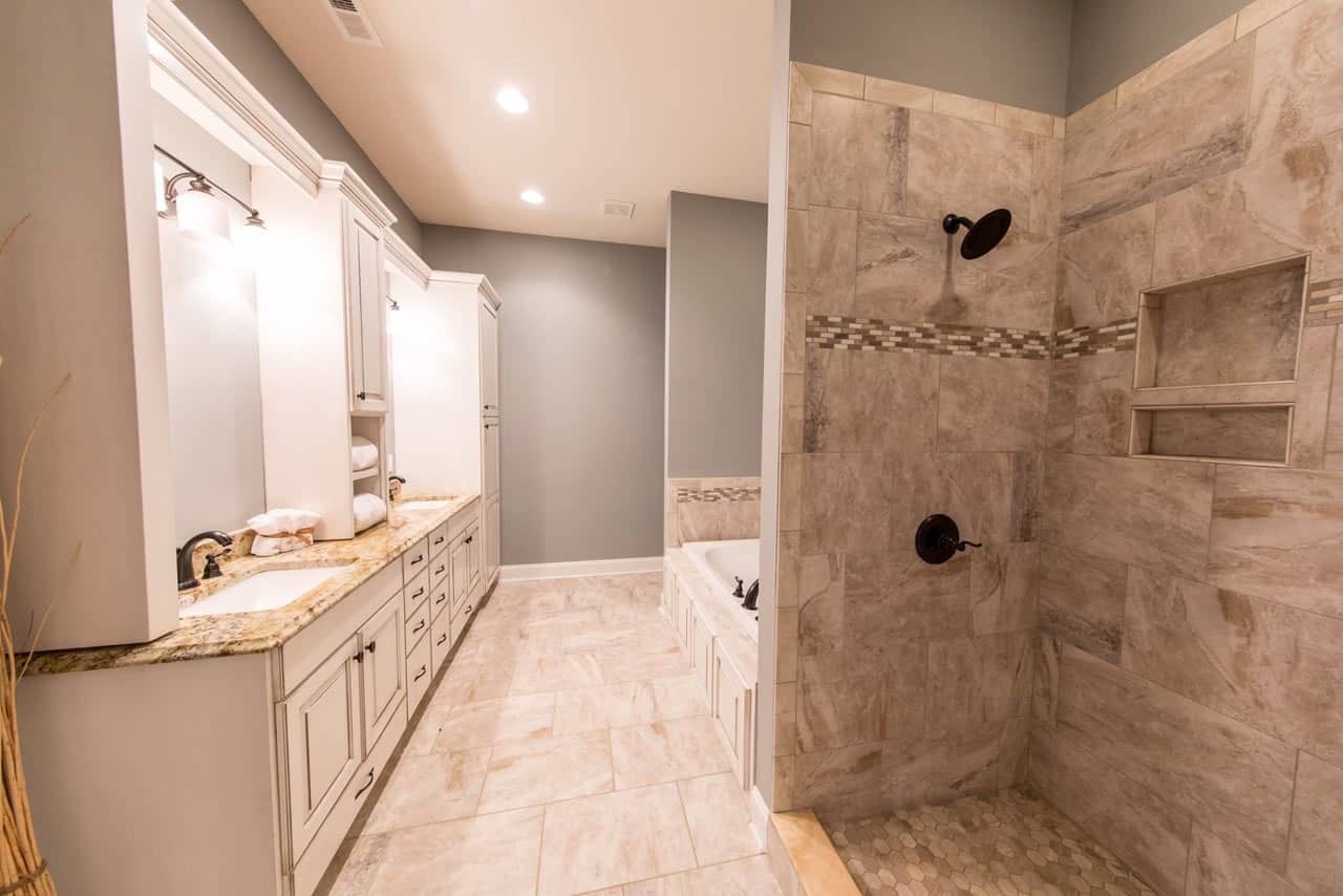Master Bathroom of this 4-Bedroom,2585 Sq Ft Plan -153-1856