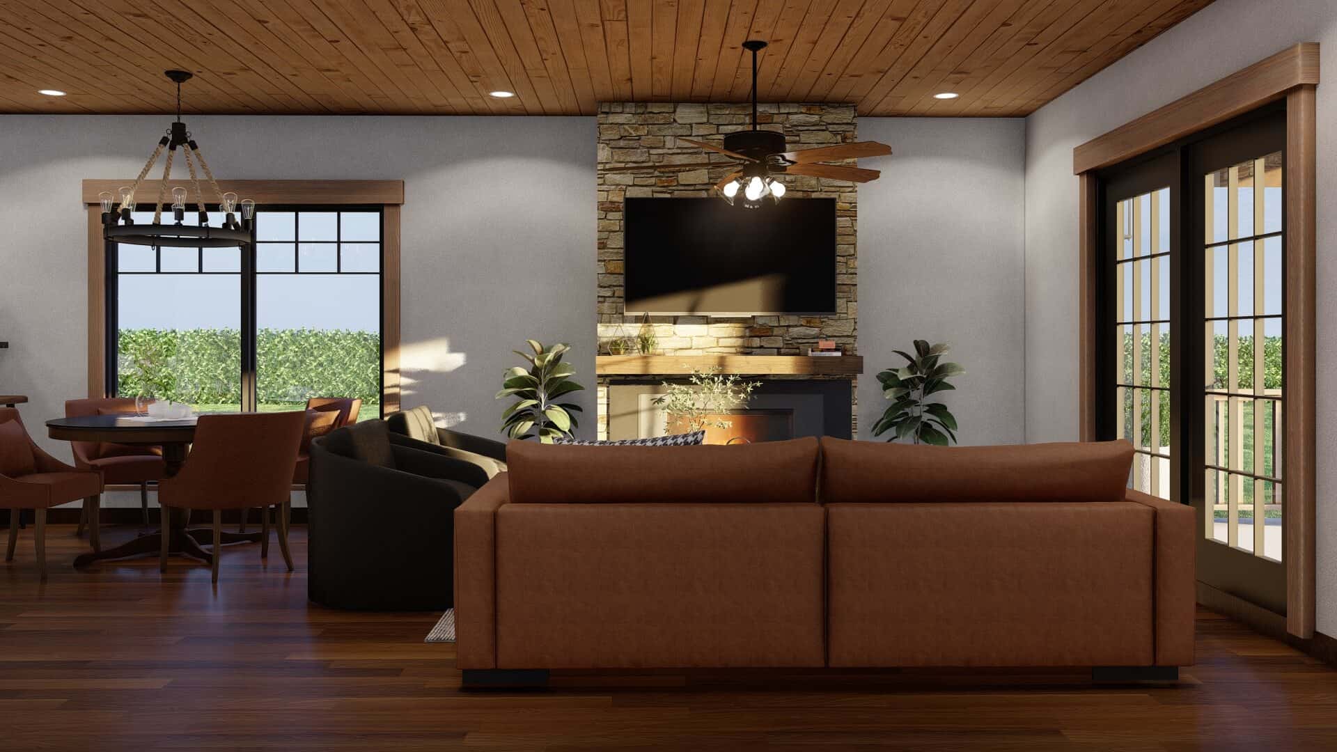 Great Room of this 3-Bedroom,1890 Sq Ft Plan -153-1898