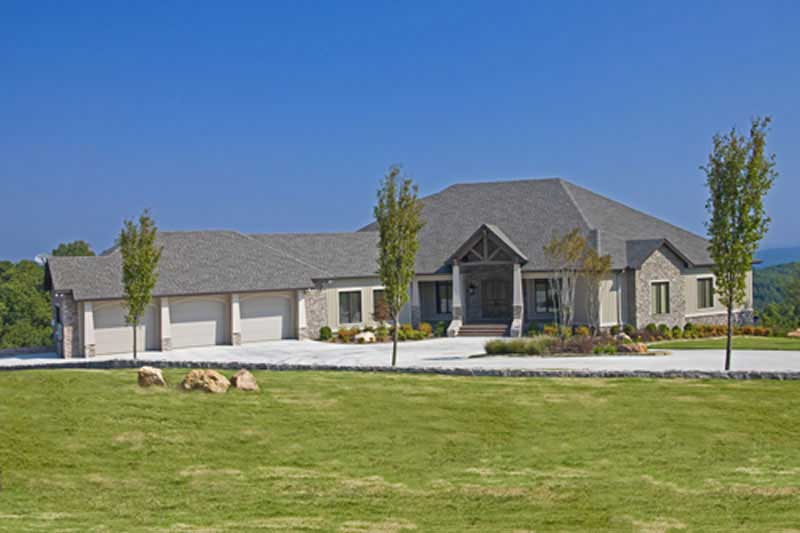 Front Door of this 4-Bedroom,5145 Sq Ft Plan -5145