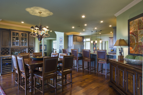 Kitchen: Breakfast Nook of this 4-Bedroom,5145 Sq Ft Plan -5145