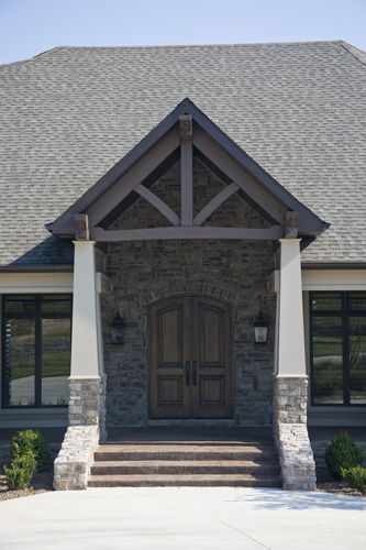 Front Door of this 4-Bedroom,5145 Sq Ft Plan -5145