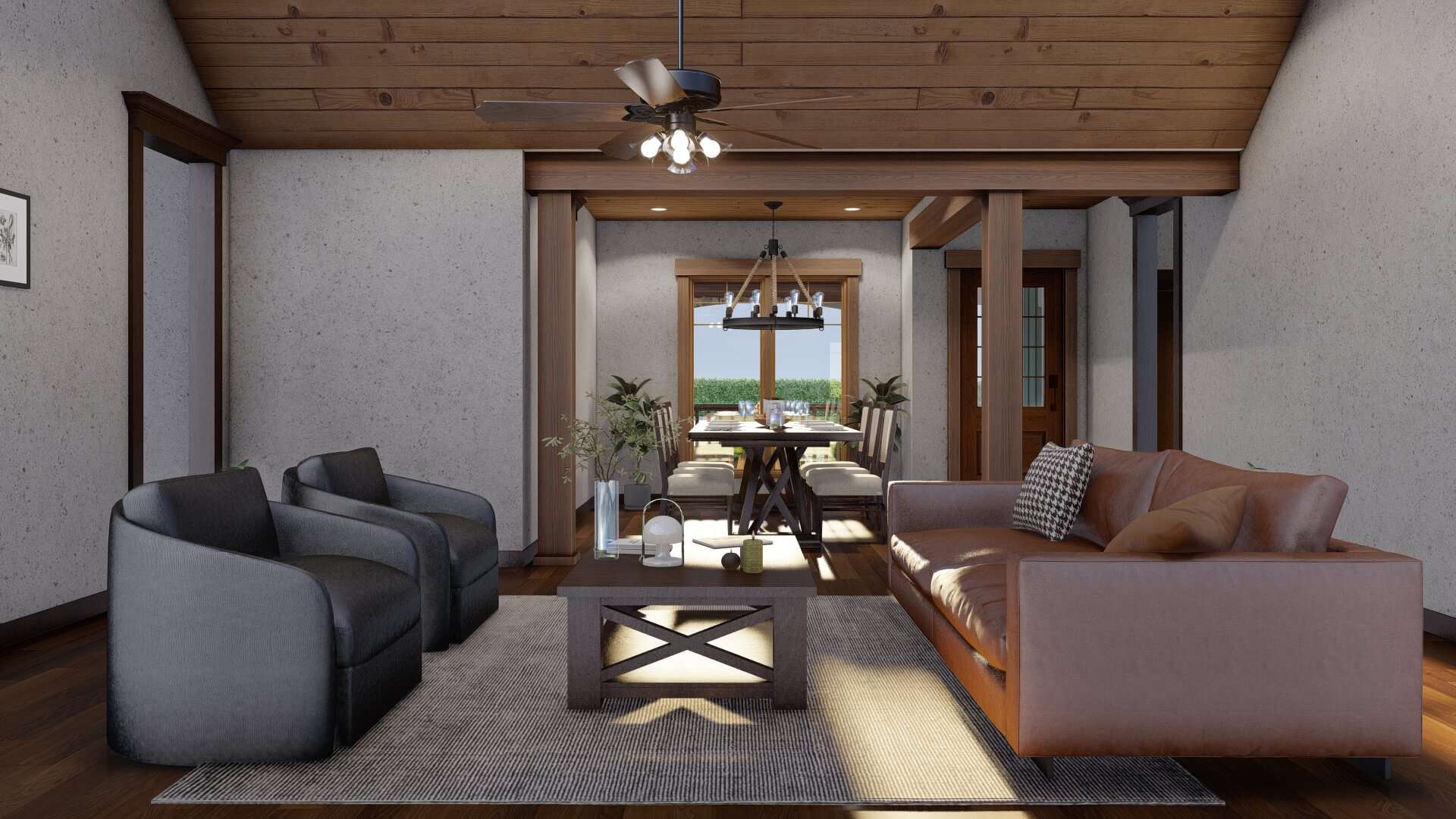 Great Room of this 3-Bedroom,1485 Sq Ft Plan -153-1935