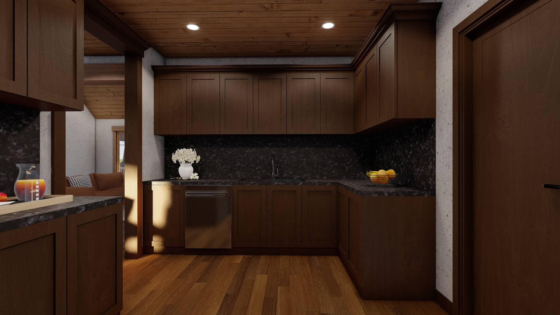 Kitchen of this 3-Bedroom,1485 Sq Ft Plan -153-1935