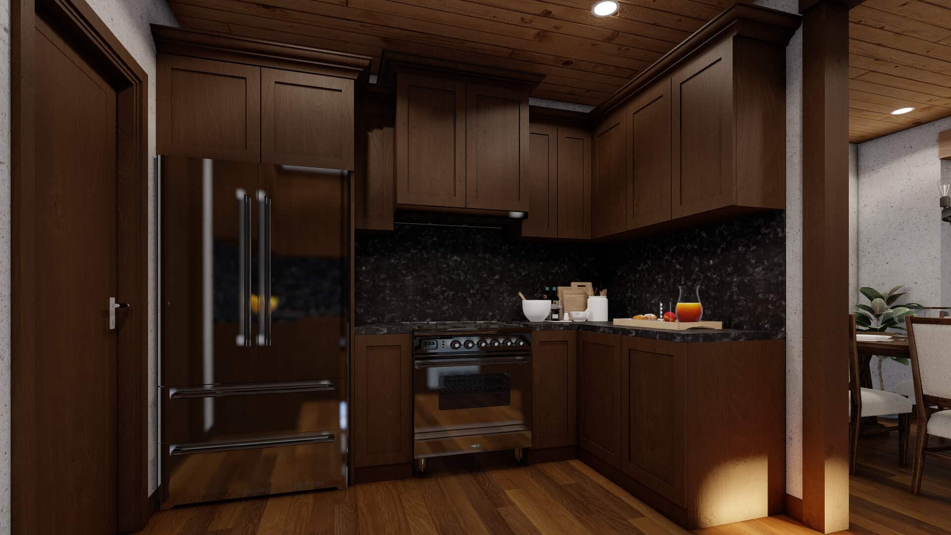 Kitchen of this 3-Bedroom,1485 Sq Ft Plan -153-1935