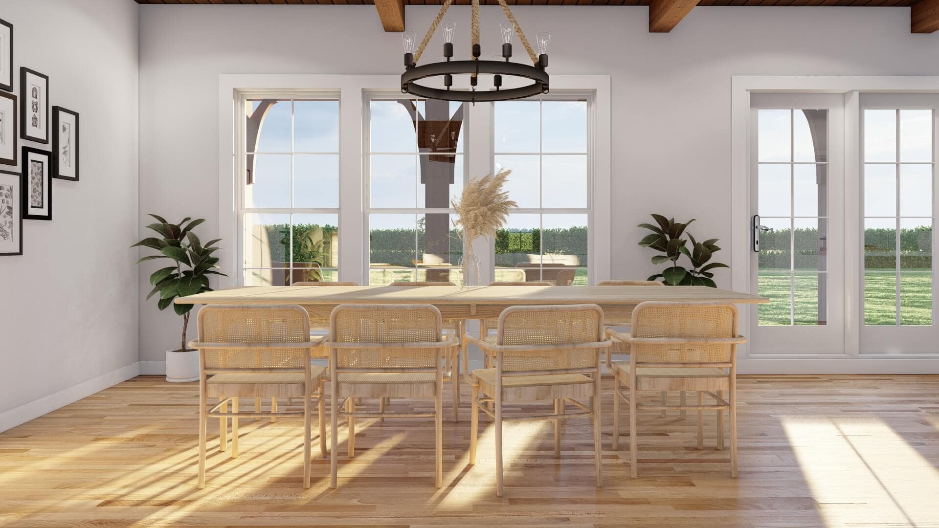 Dining Room of this 3-Bedroom,1711 Sq Ft Plan -153-1943
