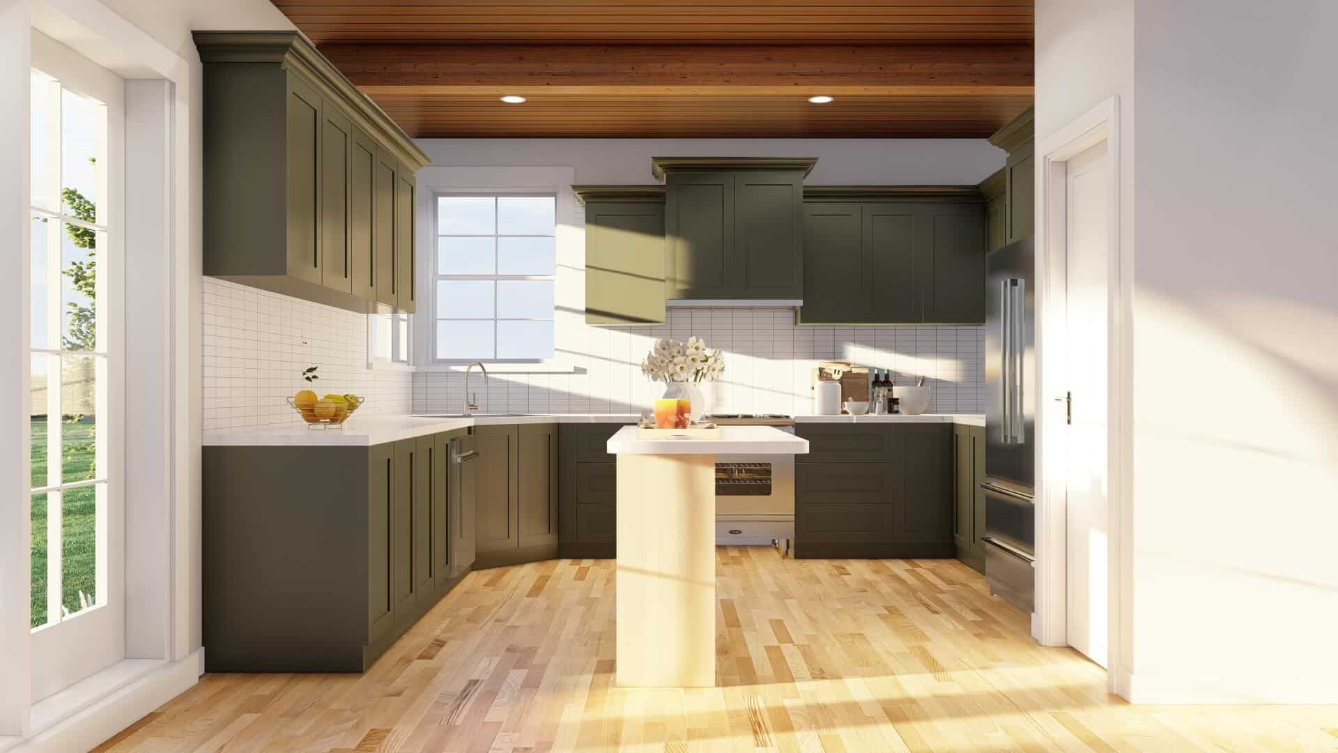 Kitchen of this 3-Bedroom,1711 Sq Ft Plan -153-1943
