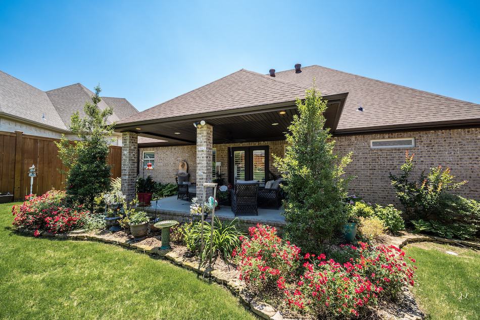 Rear View of this 3-Bedroom,1711 Sq Ft Plan -1711