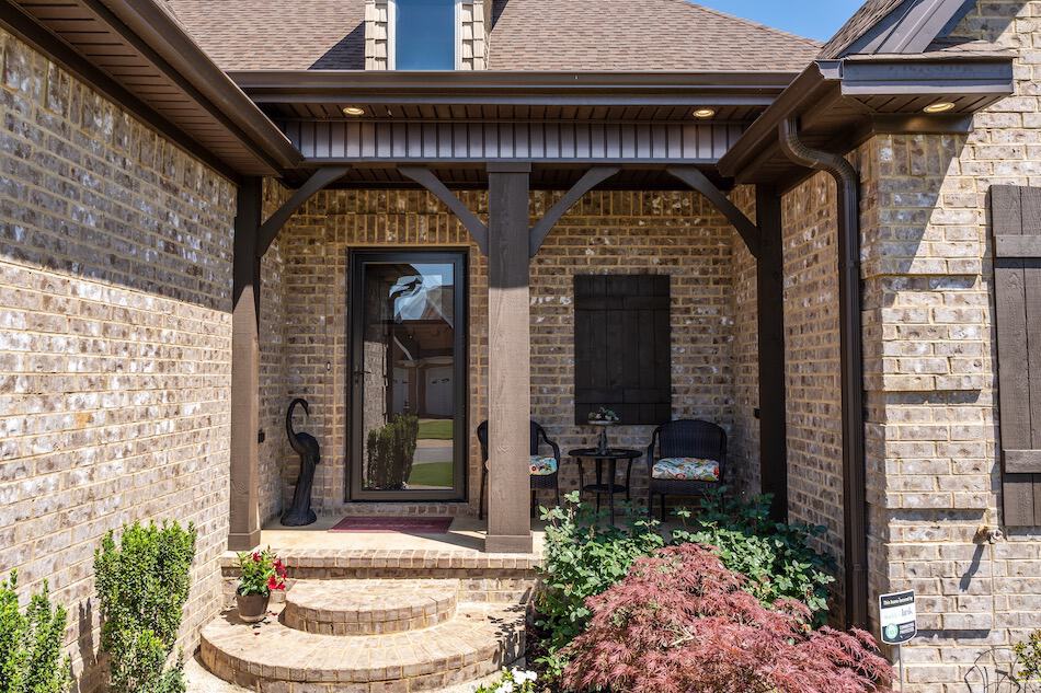 Front Door of this 3-Bedroom,1711 Sq Ft Plan -1711