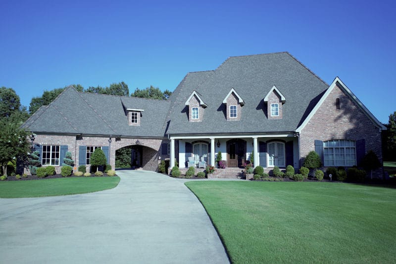 Front View of this 6-Bedroom,6004 Sq Ft Plan -153-1945