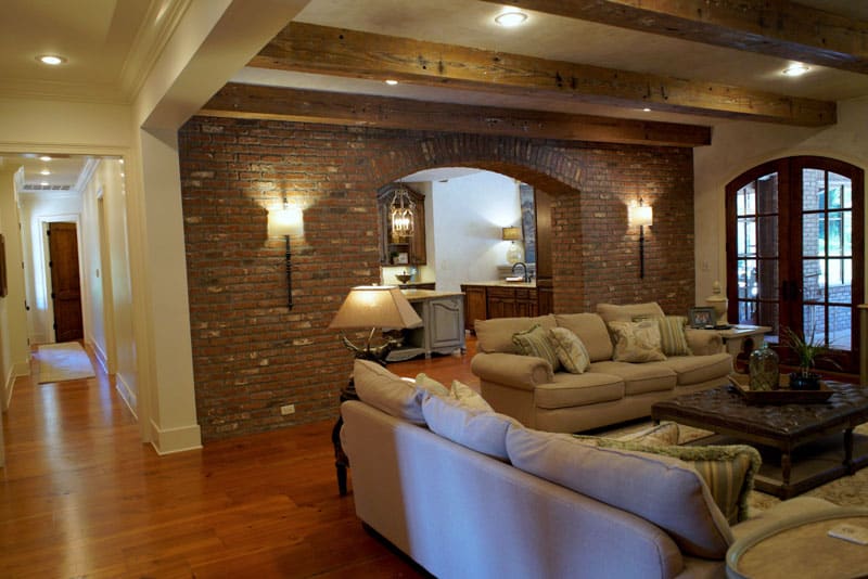 Great Room: Ceiling of this 6-Bedroom,6004 Sq Ft Plan -153-1945
