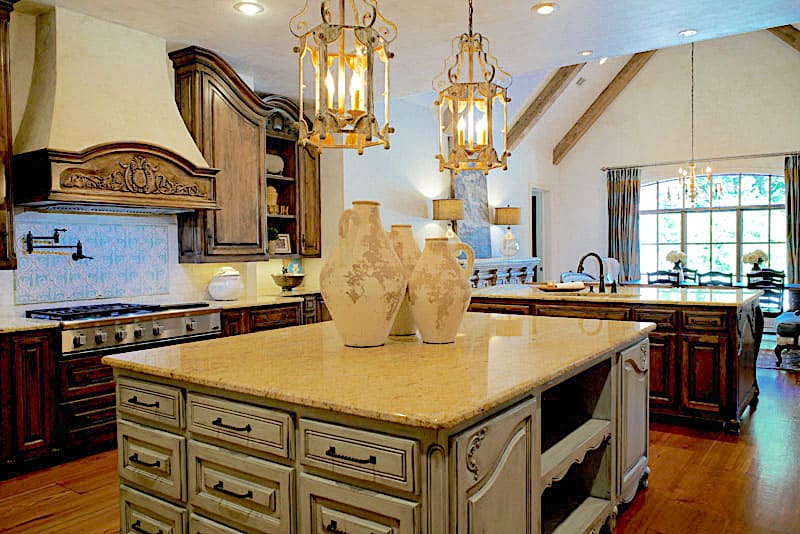 Kitchen: Kitchen Island of this 6-Bedroom,6004 Sq Ft Plan -153-1945
