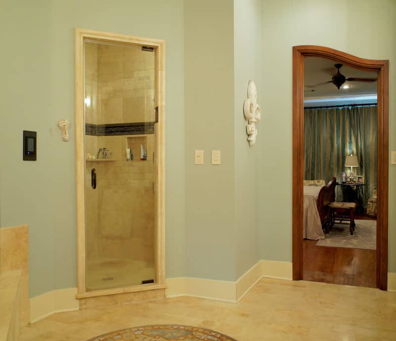 Master Bathroom: Shower of this 6-Bedroom,6004 Sq Ft Plan -153-1945