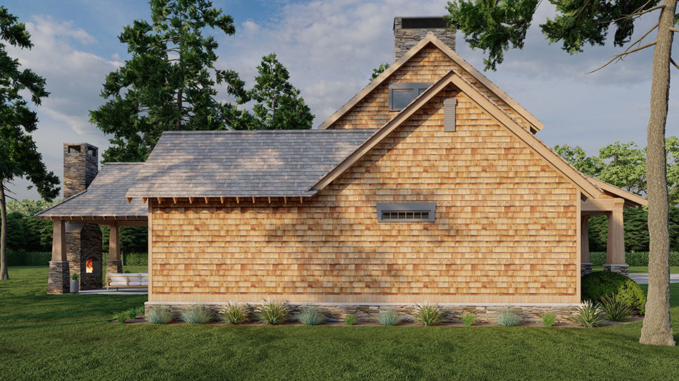 Left Side View of this 5-Bedroom,2555 Sq Ft Plan -153-1951