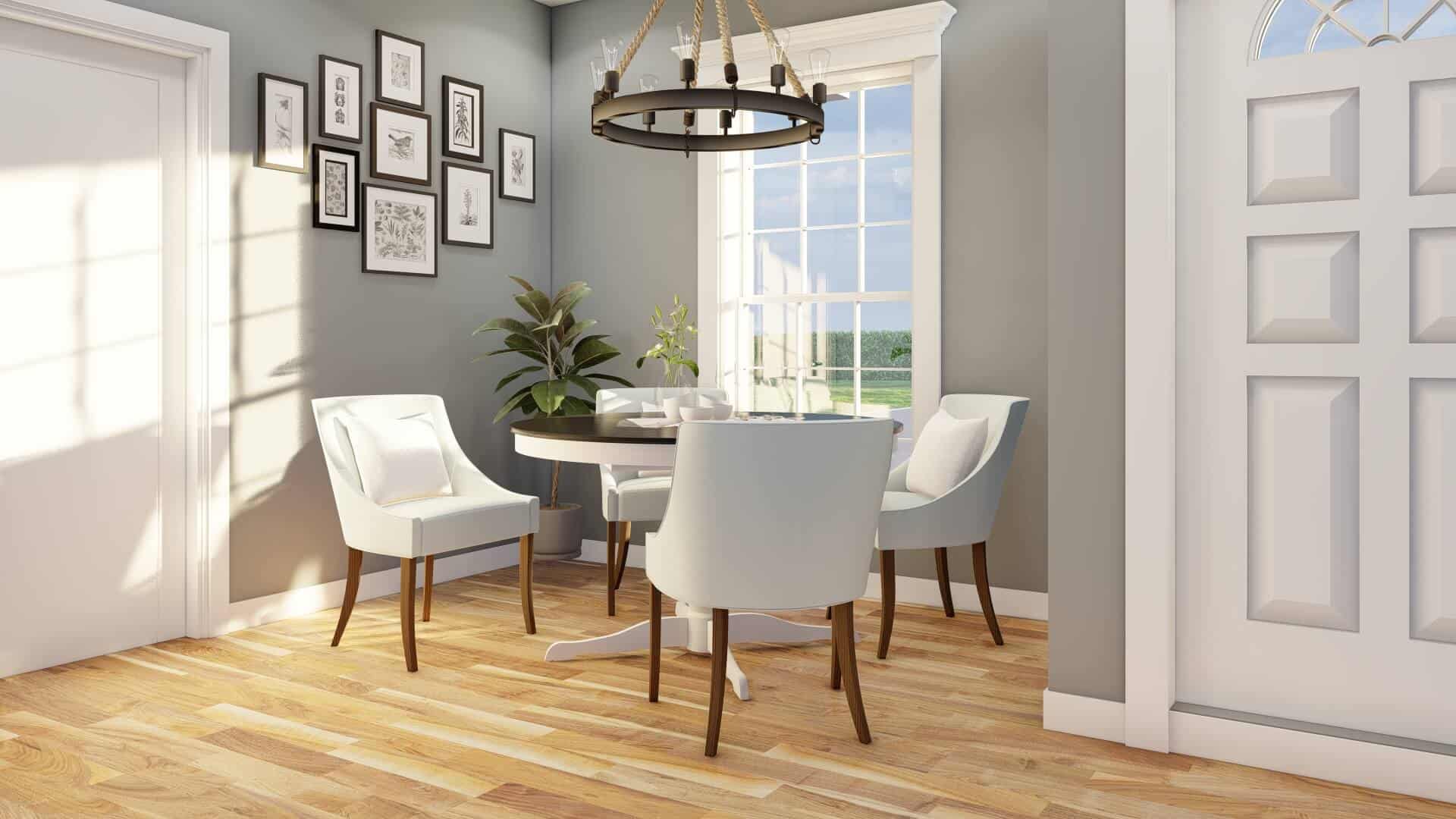 Kitchen: Breakfast Nook of this 4-Bedroom,1562 Sq Ft Plan -153-1954