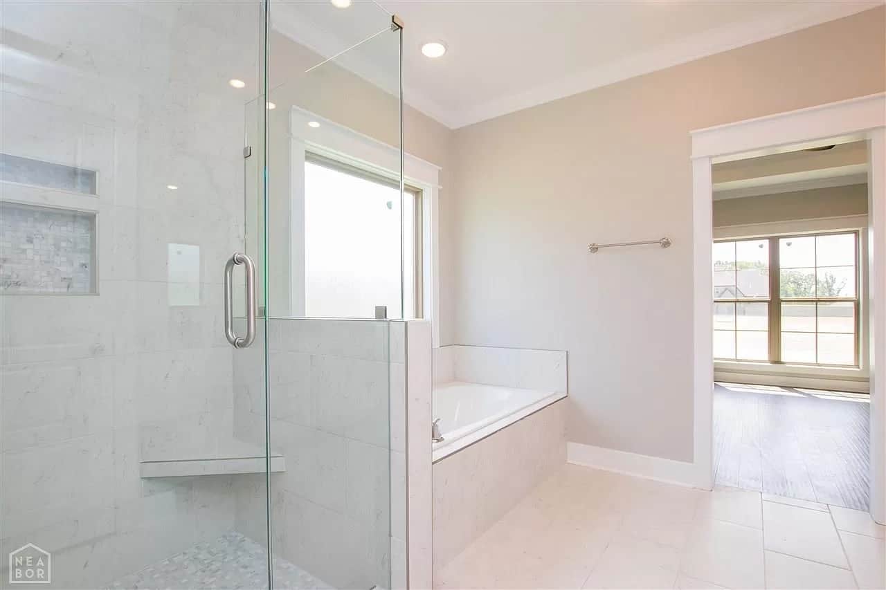 Master Bathroom: Shower of this 4-Bedroom,2546 Sq Ft Plan -153-1955
