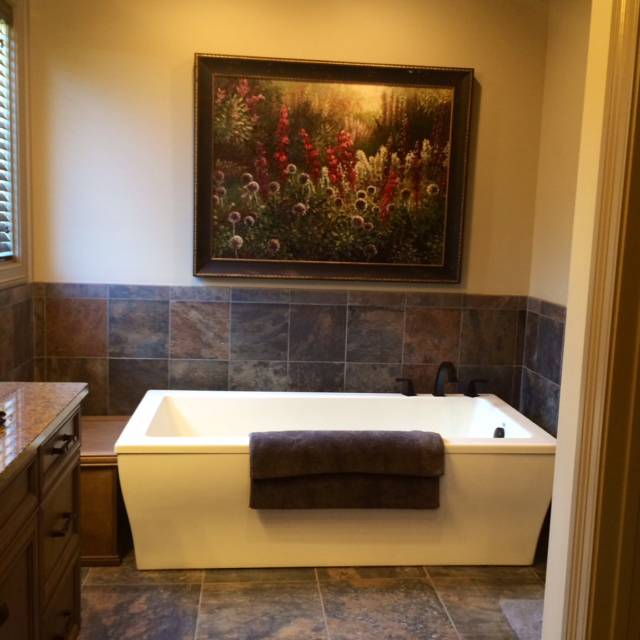 Master Bathroom: Tub of this 4-Bedroom,2340 Sq Ft Plan -2340