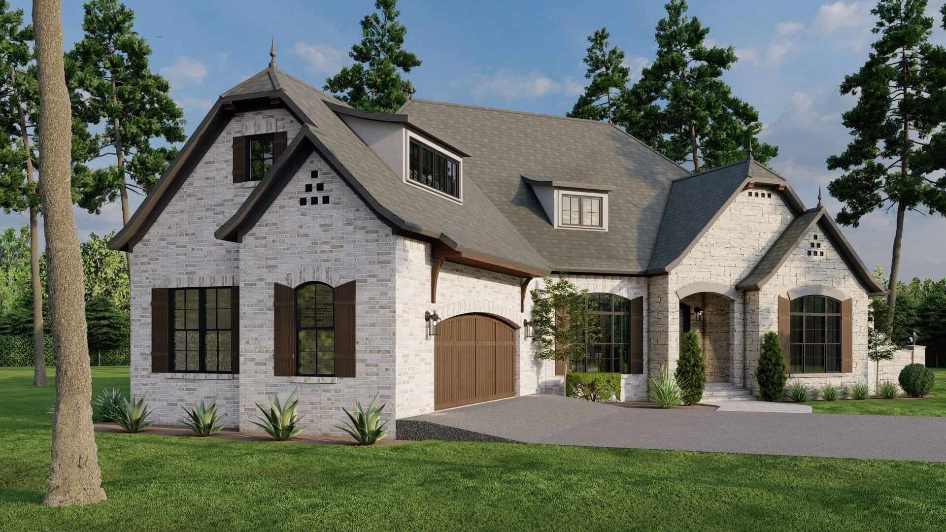 Left Side View of this 4-Bedroom,2631 Sq Ft Plan -153-1993