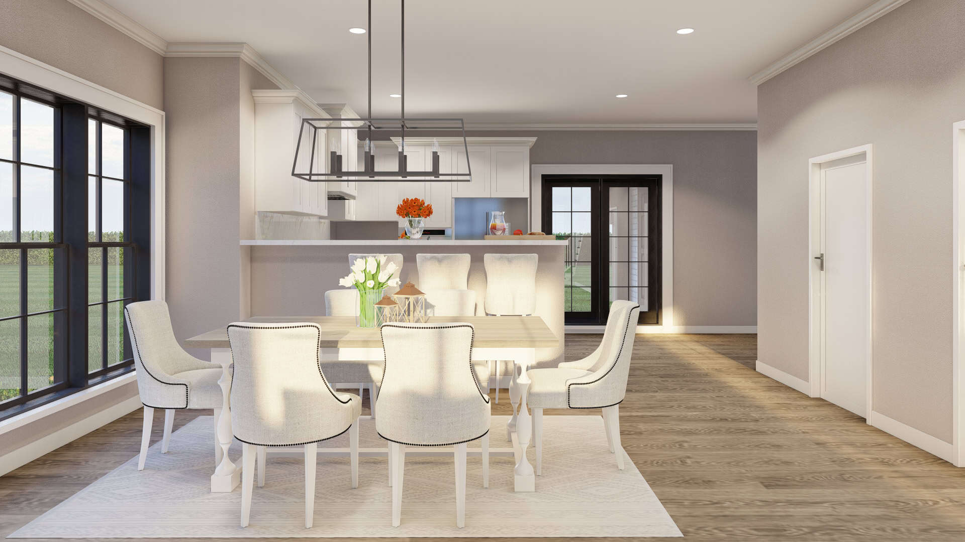 Dining Room of this 2-Bedroom,1510 Sq Ft Plan -153-1998