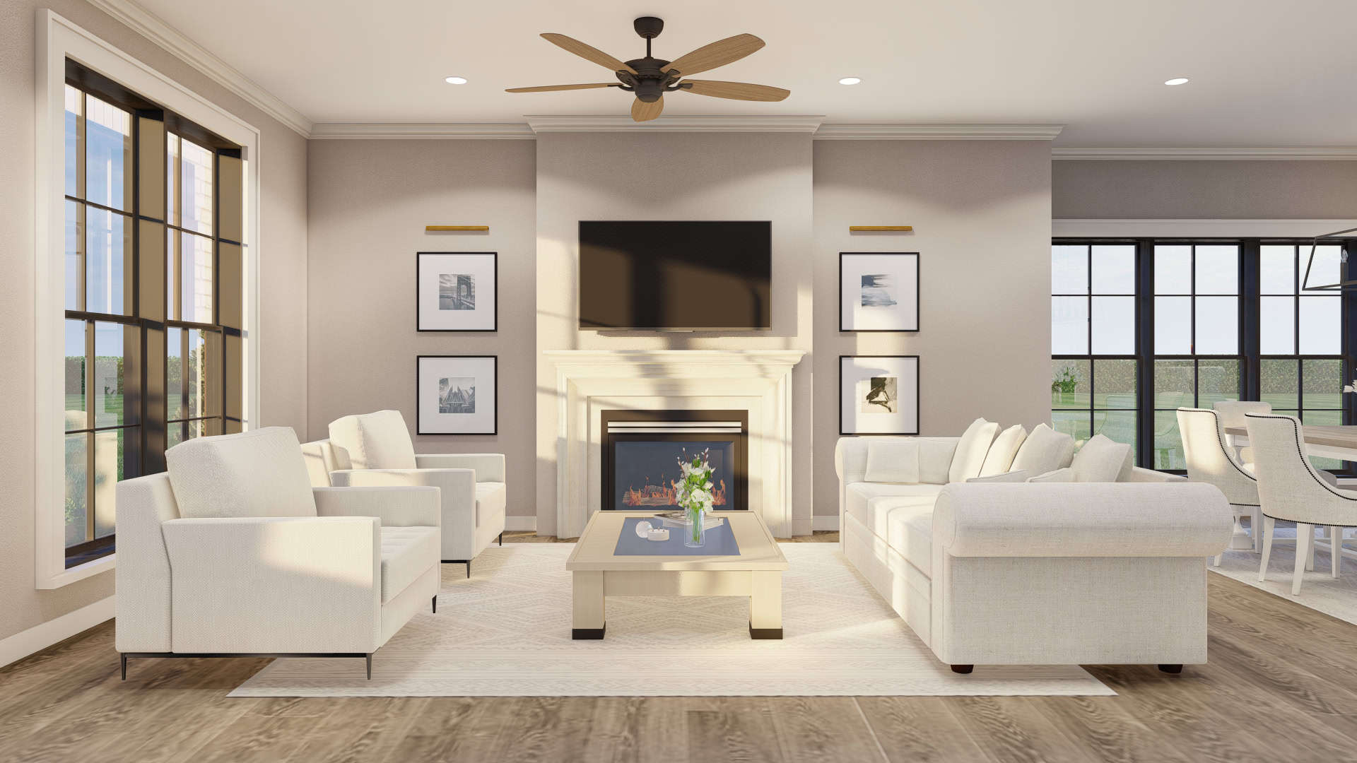 Great Room of this 2-Bedroom,1510 Sq Ft Plan -153-1998