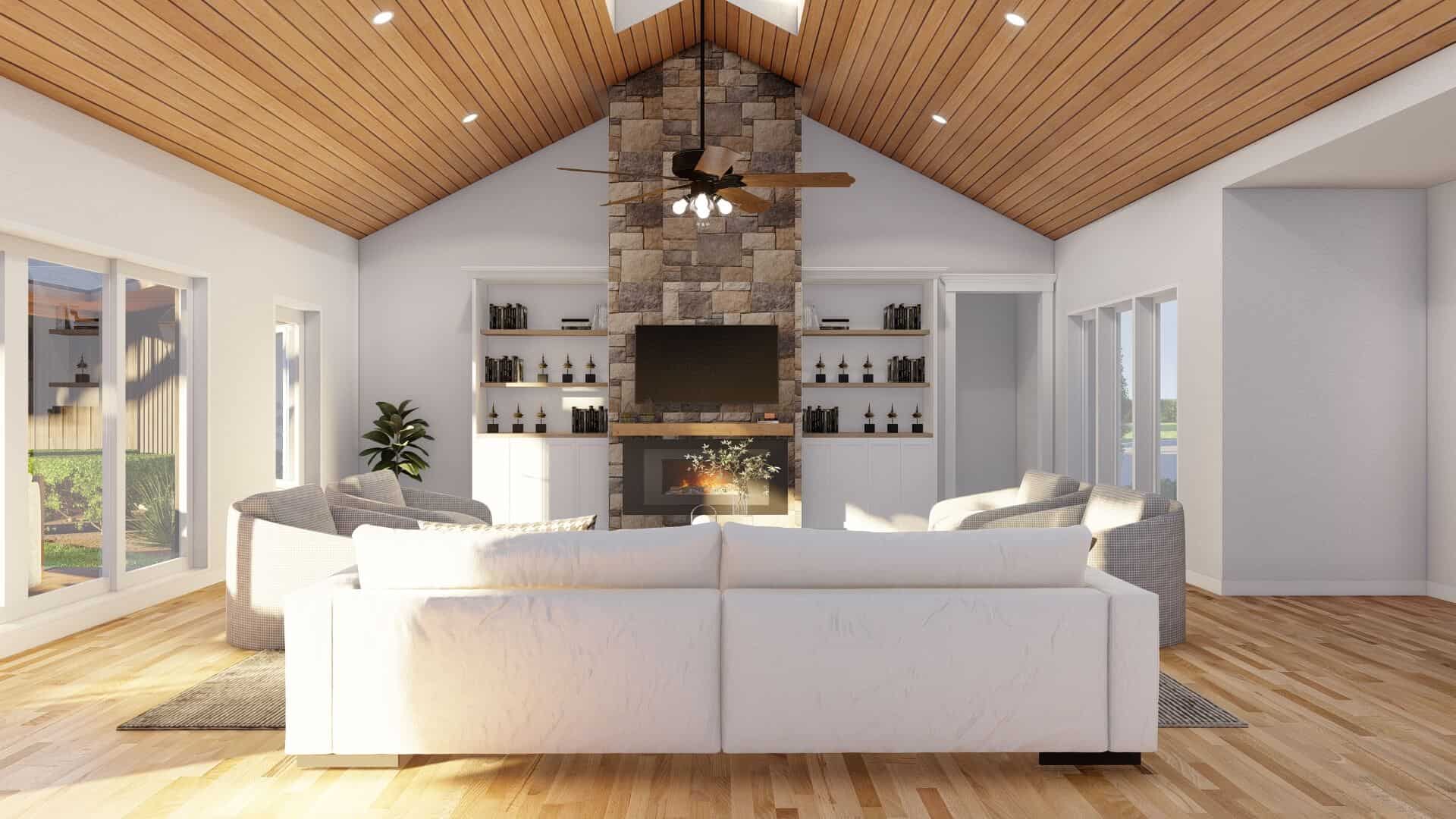 Great Room of this 3-Bedroom,4183 Sq Ft Plan -153-2005