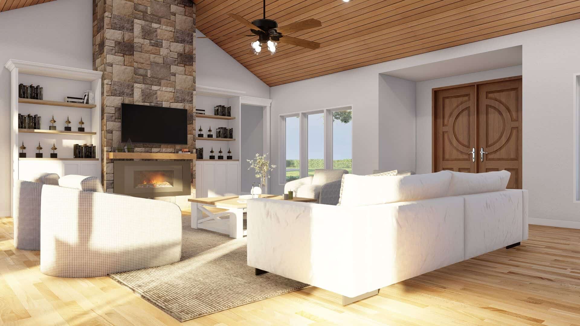 Great Room of this 3-Bedroom,4183 Sq Ft Plan -153-2005