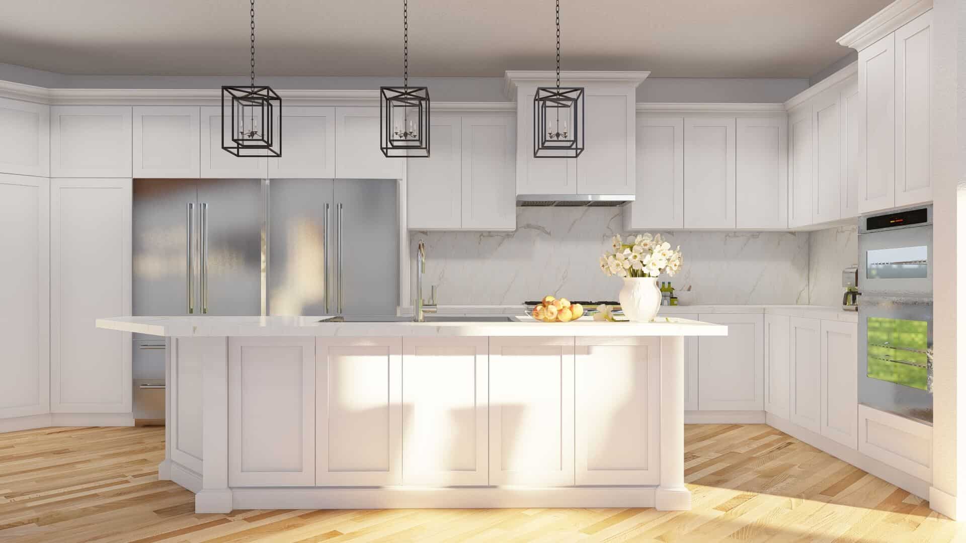 Kitchen: Kitchen Island of this 3-Bedroom,4183 Sq Ft Plan -153-2005