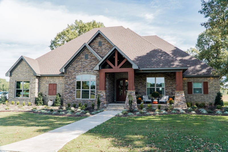Front Door of this 3-Bedroom,2252 Sq Ft Plan -2252