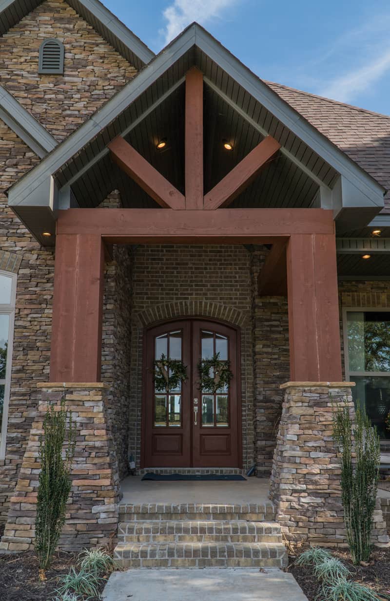 Front Door of this 3-Bedroom,2252 Sq Ft Plan -2252