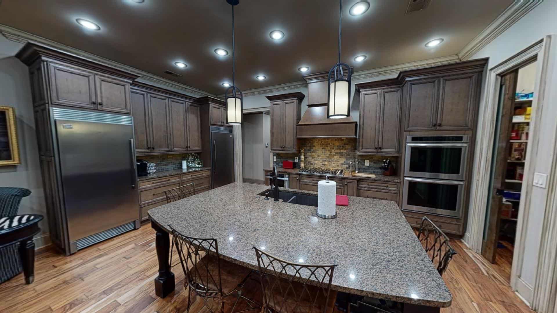 Kitchen: Kitchen Island of this 4-Bedroom,2470 Sq Ft Plan -153-2050
