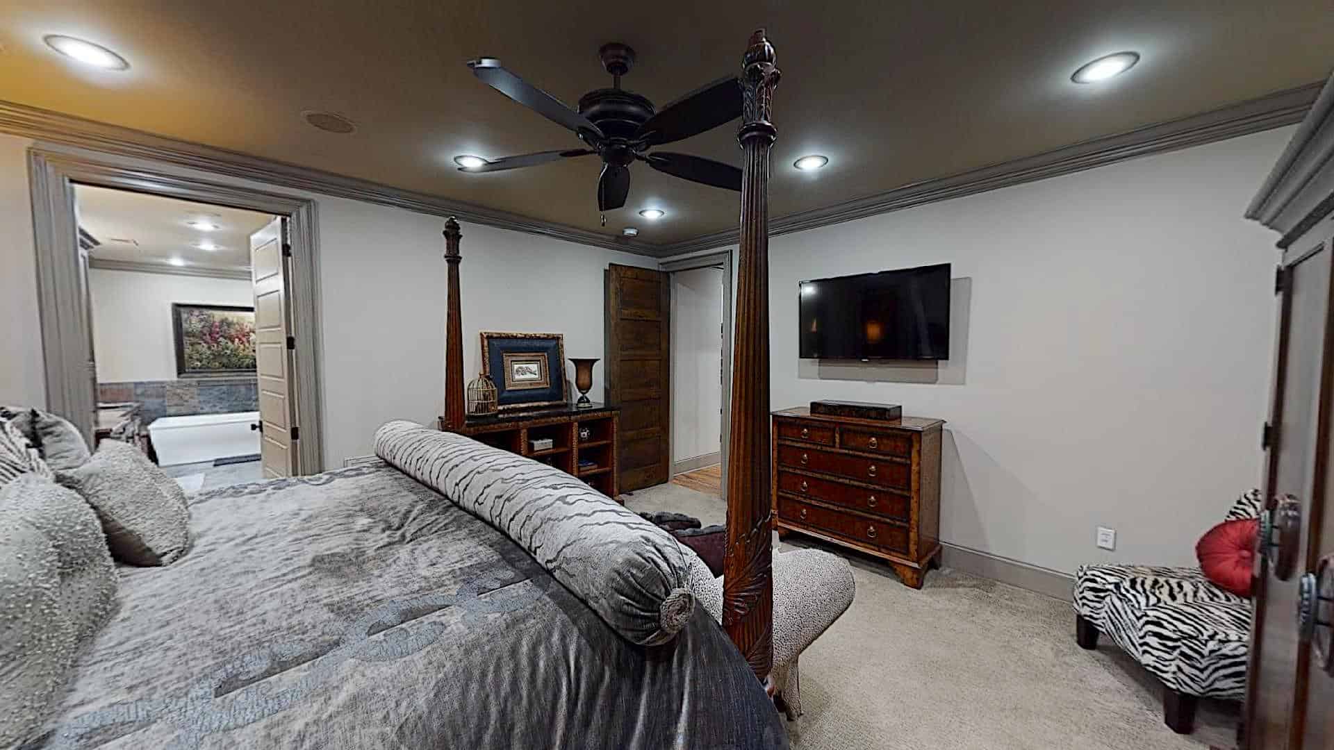 Master Bedroom of this 4-Bedroom,2470 Sq Ft Plan -153-2050