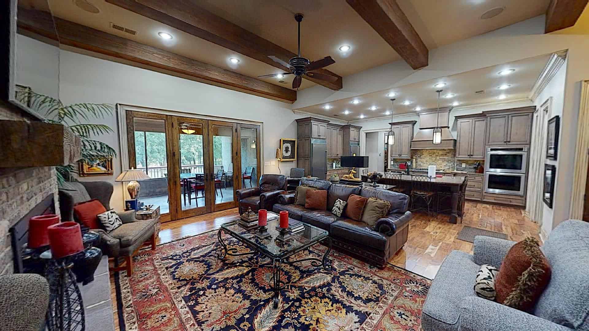 Great Room: Ceiling of this 4-Bedroom,2470 Sq Ft Plan -153-2050