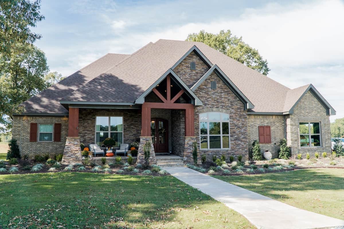 Front View of this 4-Bedroom,2470 Sq Ft Plan -2470