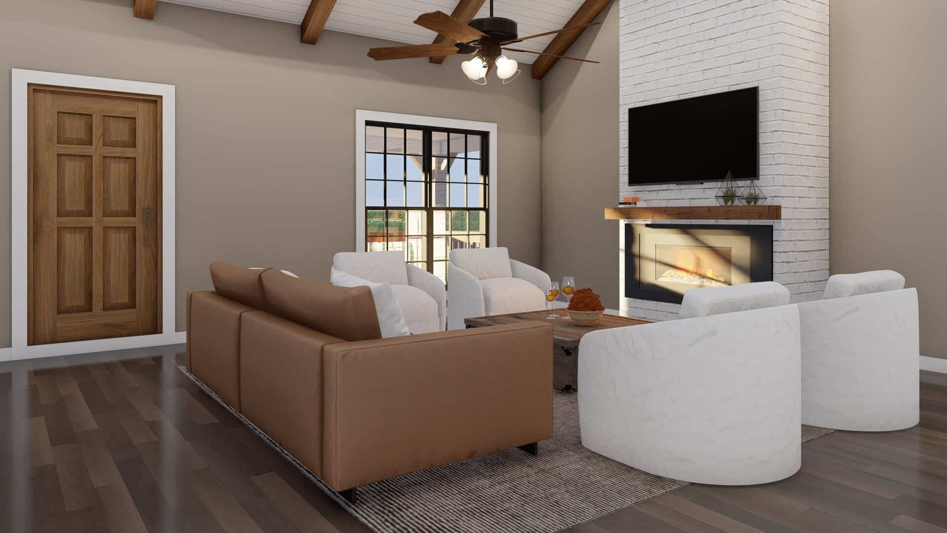 Great Room of this 3-Bedroom,1800 Sq Ft Plan -153-2054