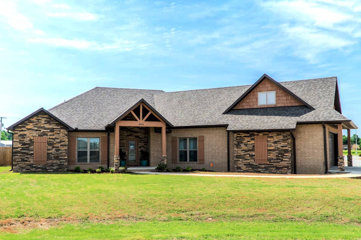 Front View of this 3-Bedroom,2199 Sq Ft Plan -153-2083