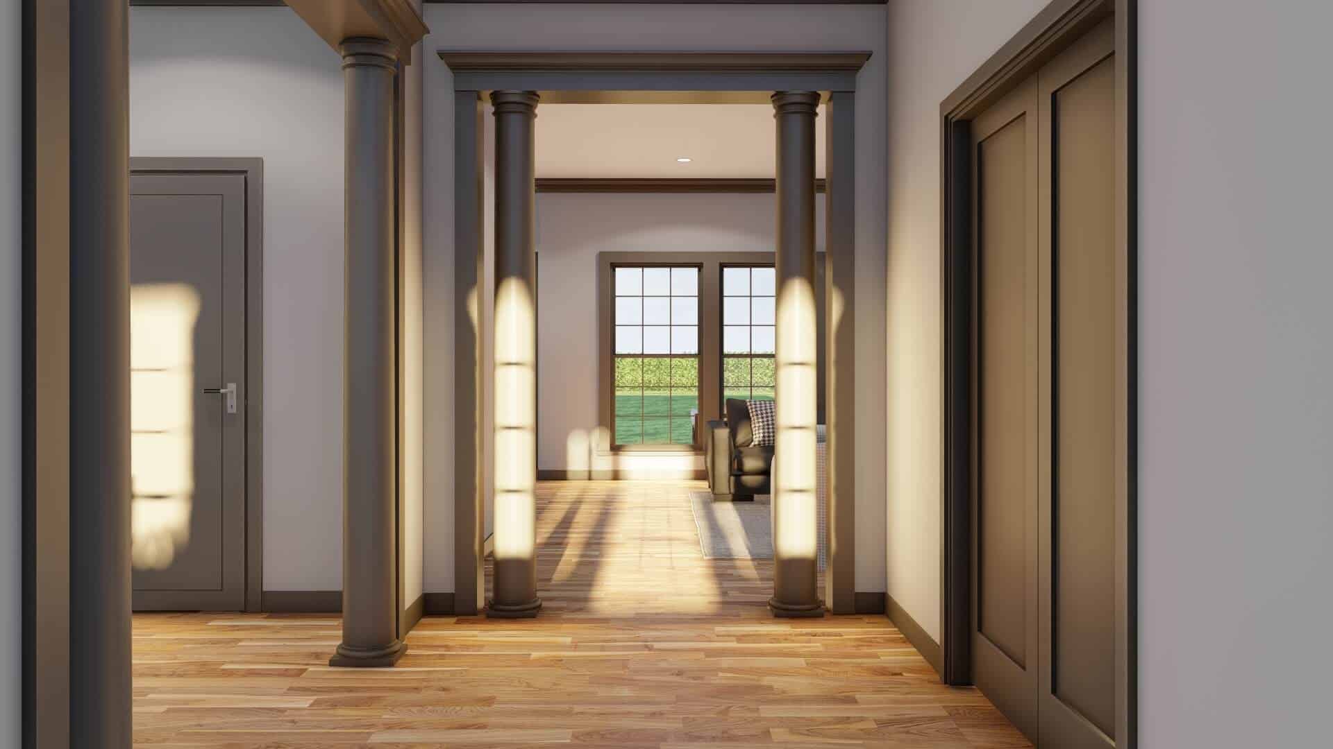 Entry Hall: Foyer of this 3-Bedroom,2328 Sq Ft Plan -153-2109