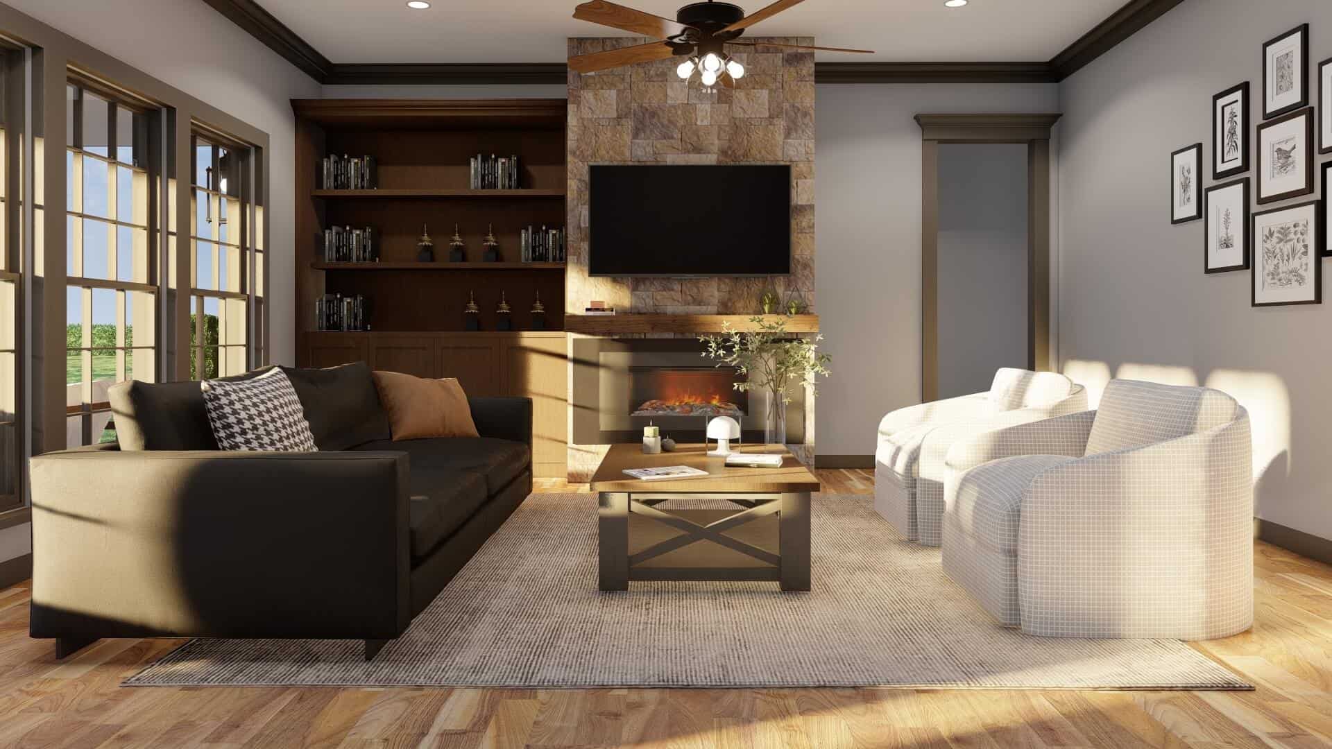 Great Room of this 3-Bedroom,2328 Sq Ft Plan -153-2109