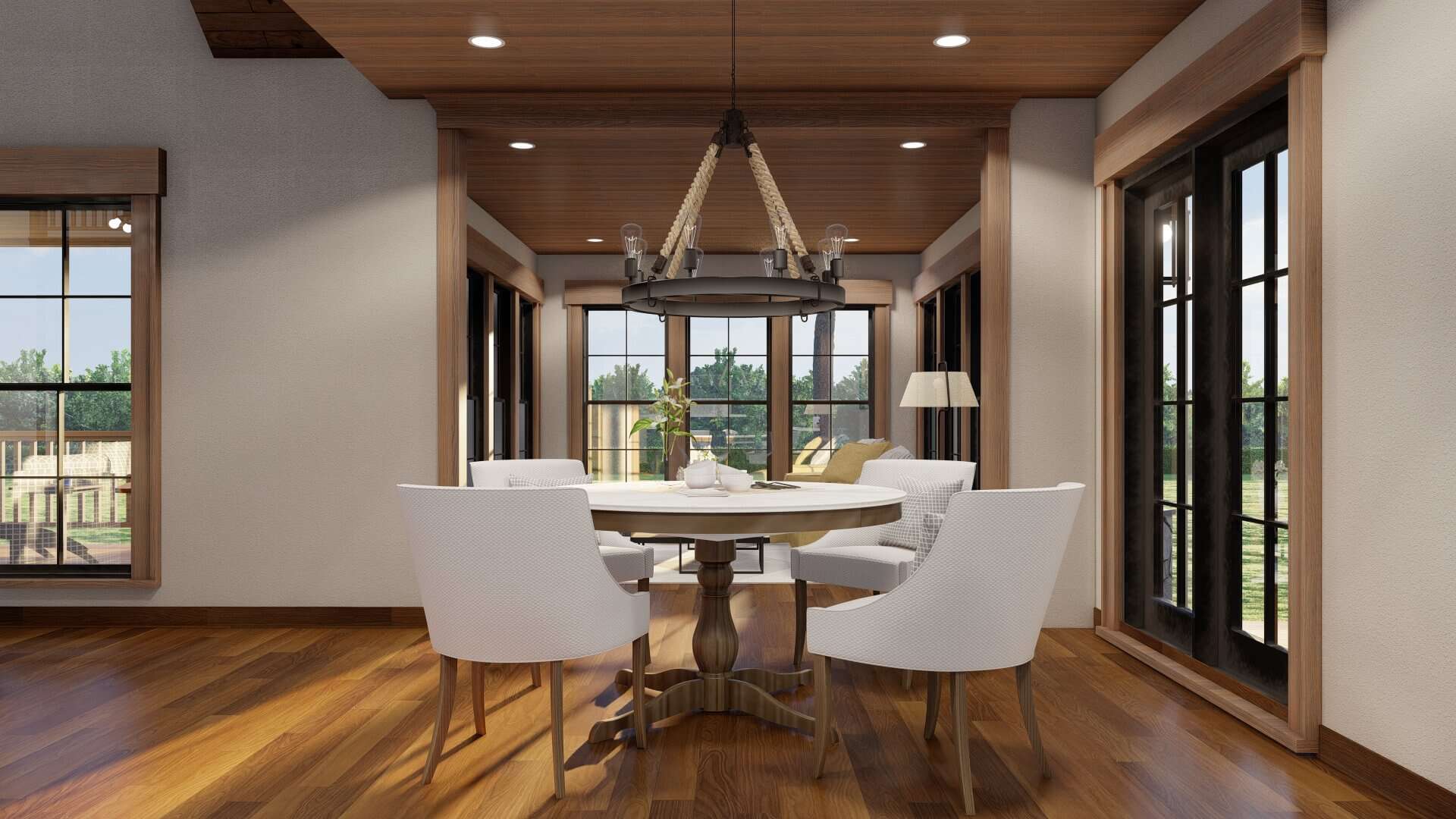 Kitchen: Breakfast Nook of this 4-Bedroom,2811 Sq Ft Plan -153-2110
