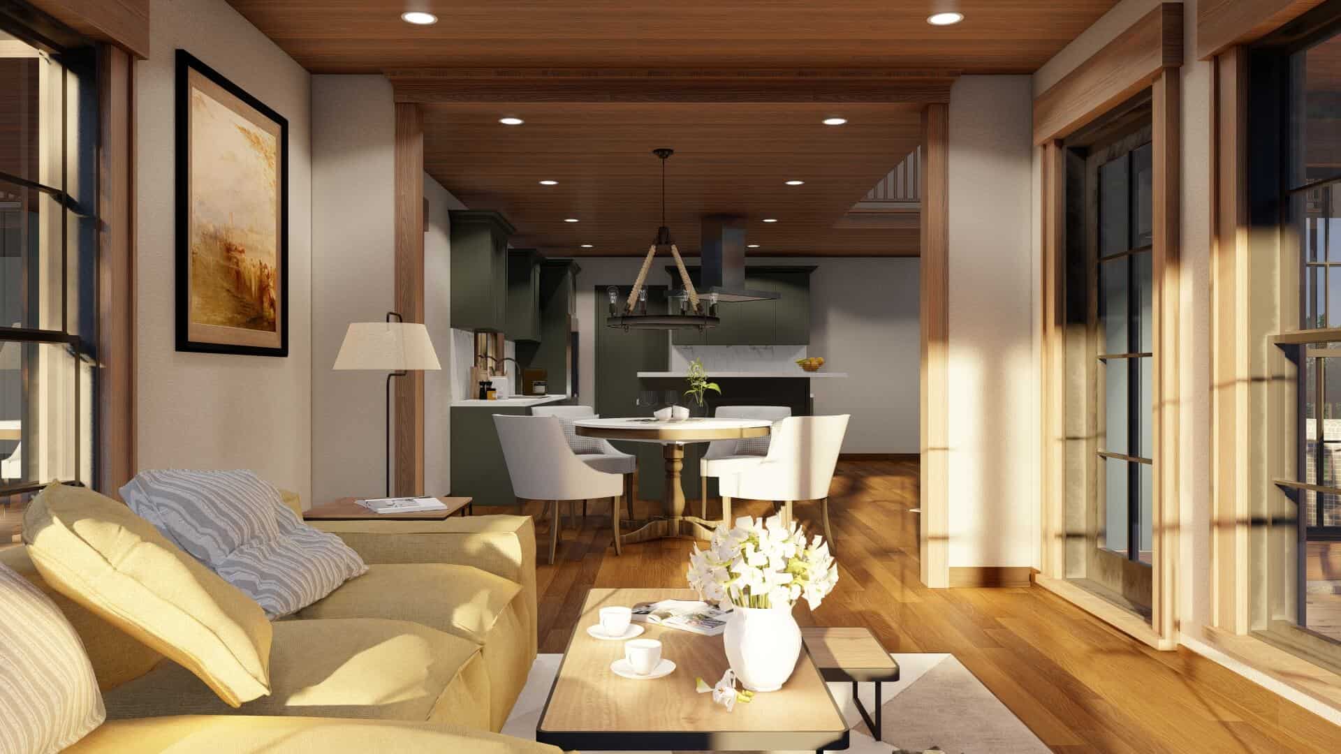 Home Office: Den of this 4-Bedroom,2811 Sq Ft Plan -153-2110