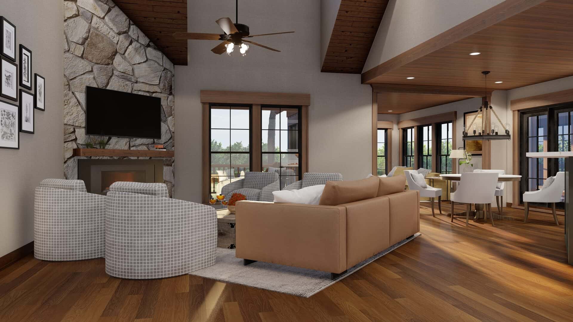 Great Room of this 4-Bedroom,2811 Sq Ft Plan -153-2110