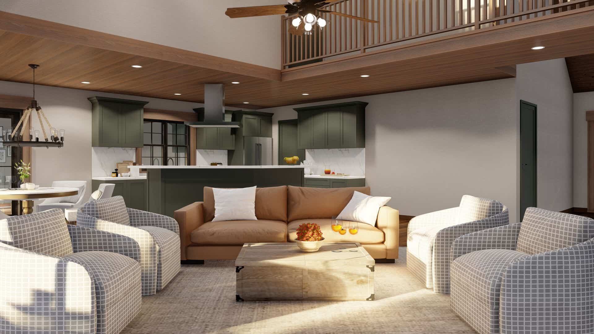 Great Room of this 4-Bedroom,2811 Sq Ft Plan -153-2110